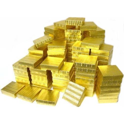 100 Watch Bracelet Chain Jewelry Cotton Boxes
