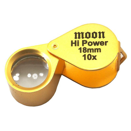10x Round Loupe Gold Color 18mm