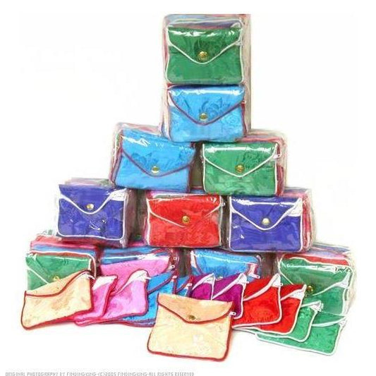 144 Silk Jewelry Pouches for Chain & Bracelet