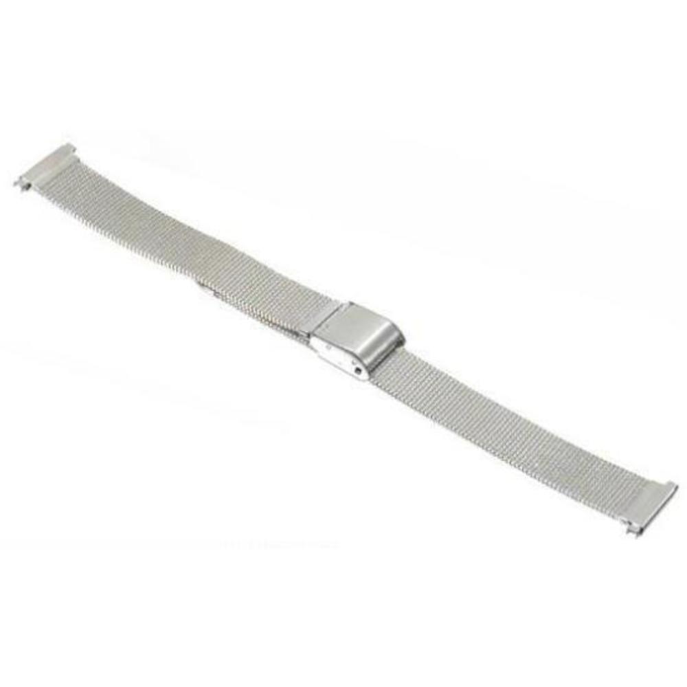 Curvex Wrist Watch Band WatchbandStainless Steel Mesh Link Bracelet 17 to 22mm