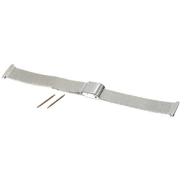 Curvex Wrist Watch Band WatchbandStainless Steel Mesh Link Bracelet 17 to 22mm