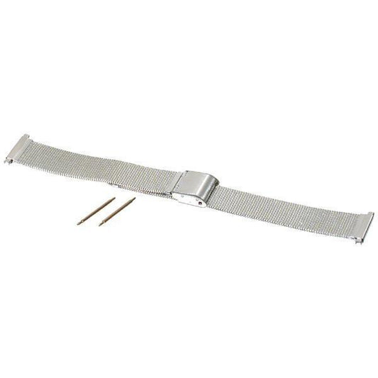 Curvex Wrist Watch Band WatchbandStainless Steel Mesh Link Bracelet 17 to 22mm