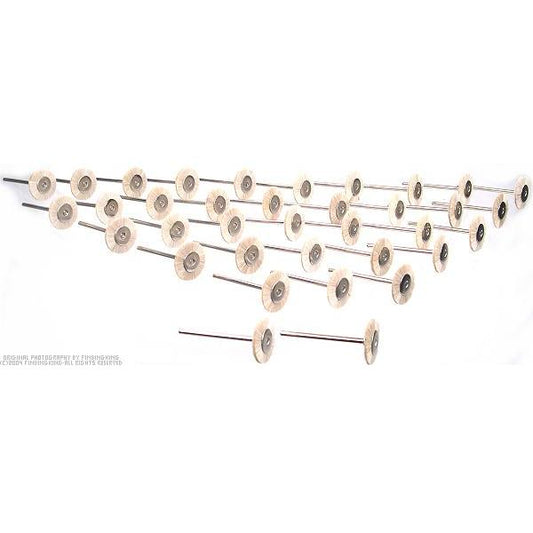 36 Polishing Wheel Brushes for Rotary Tools Extra Soft