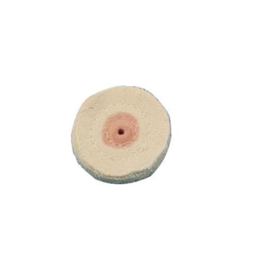 Muslin Polishing Buff w/Shellac Center 30 Ply 2"