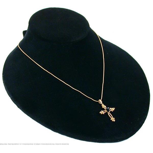 3 Black Velvet Necklace Busts Slatwall Jewelry Displays