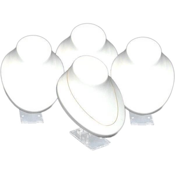 4 Display Necklace Bust Adjust 3X Chain Unit