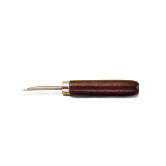 Steel Burnisher Curved Blade 2"