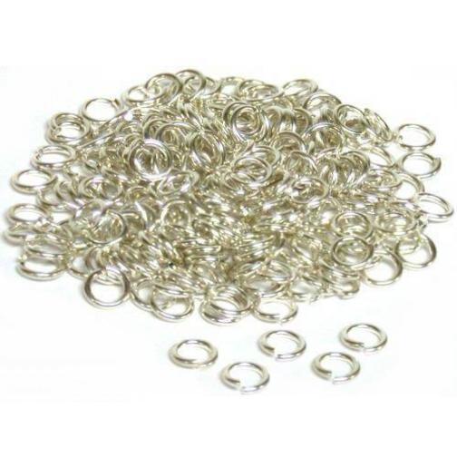 200 Sterling Silver Open Jump Rings 22 Gauge
