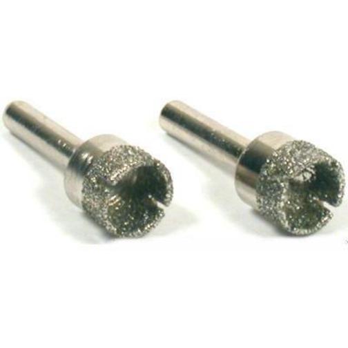 2 Diamond Hole Saws Metal Lapidary Cutting