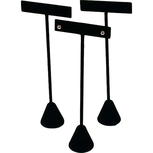 Earring T-Bar Display Stands 6 3/4" 3Pcs