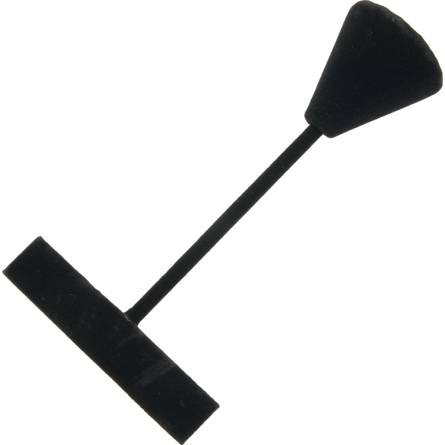 6 Earring T Stand Black Velvet Showcase Display 4.75"