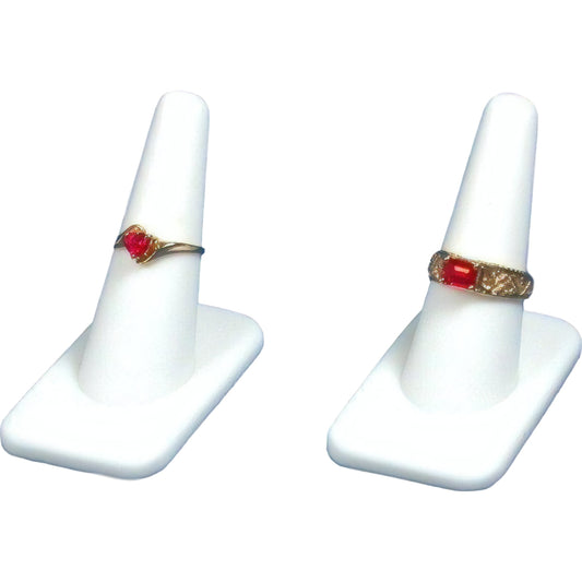 Finger Ring Displays Rubber 2 1/8" 2Pcs