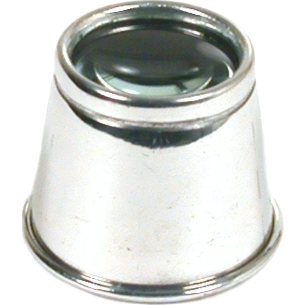 7X Aluminum Round Eye Loupe Jewelers Eyepiece Diamond Magnifying Tool Kit 3pcs