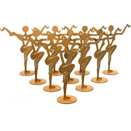 10 Gold Dancer Earring Displays