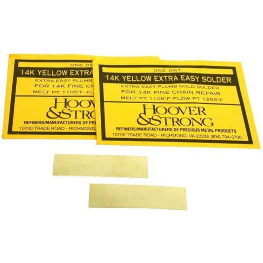 Hoover & Strong 14k Yellow Extra Easy Solder 2dwt