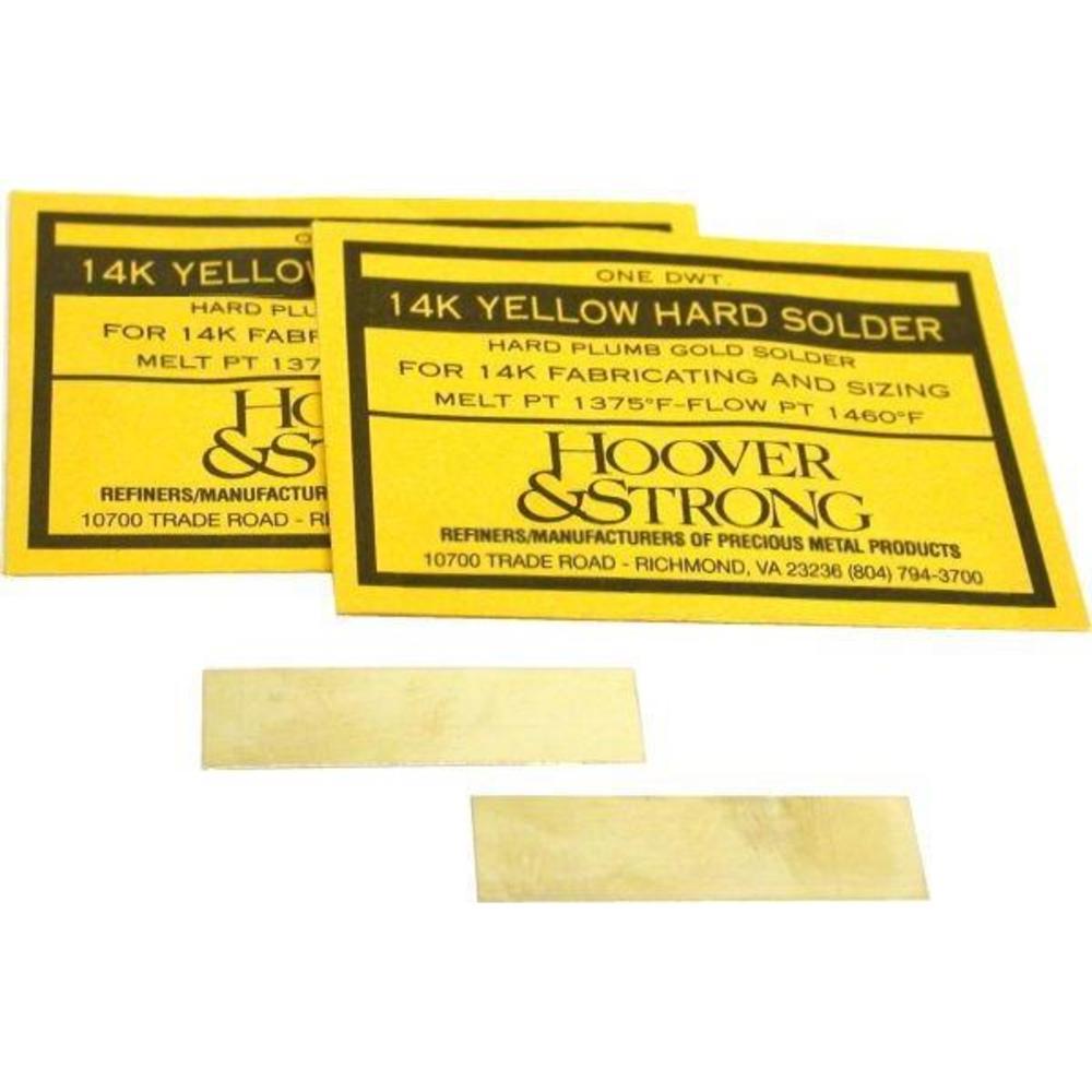 Hoover & Strong 14k Yellow Hard Solder 2dwt