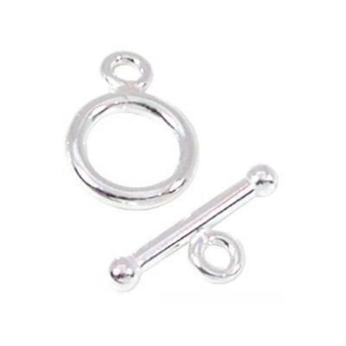 Toggle Clasp Sterling Silver 17mm