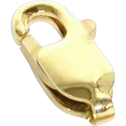 Lobster Clasp No Ring 14k Gold 10mm