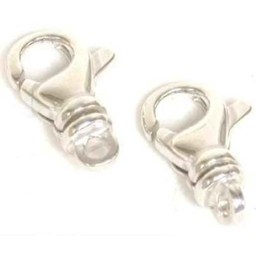 2 Sterling Silver Pocket Watch FOB Chain Part