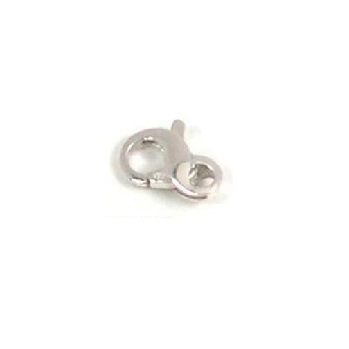 3 Infinity Lobster Clasps Sterling Silver Jewelry