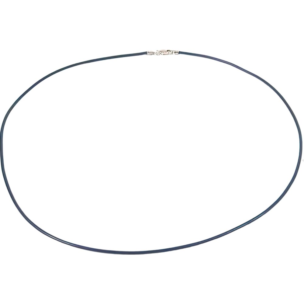 Leather Cord Necklaces Purple 4Pcs