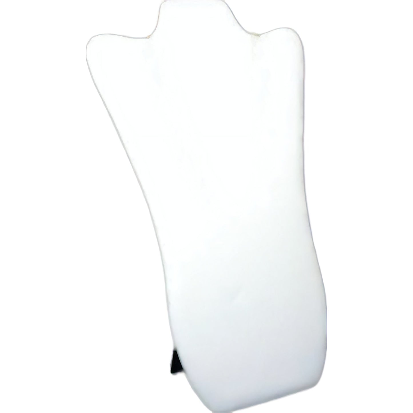 2 Tall Curved Necklace Easel Display Black & White 14"
