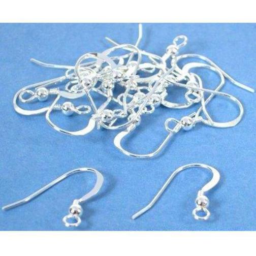 20 Sterling Silver Shepherd Hook Earrings 21 Gauge