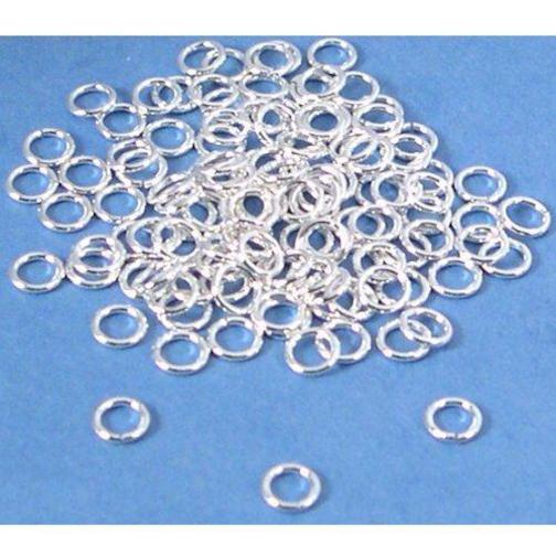 120 Sterling Silver Jump Rings Beading Jewelry Parts 20 Gauge