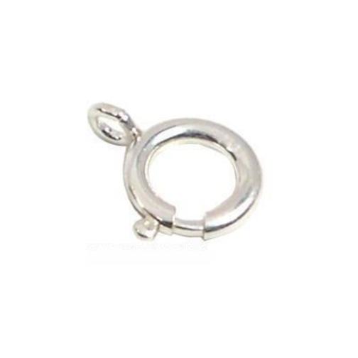 Spring Ring Clasp Sterling Silver 9mm