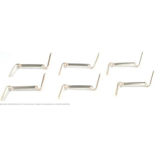 6 White Gold Filled Small Ring Guards Jewelry Size Adjuster