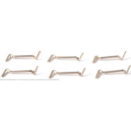 6 White Gold Filled Large Ring Guards Jewelry Size Adjuster