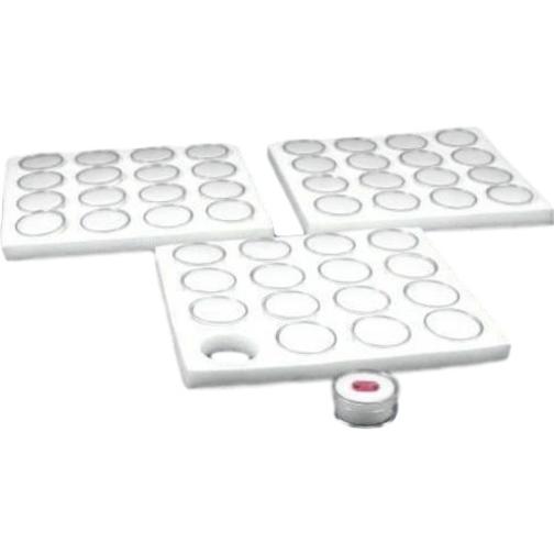 16 Gem Jars Display Tray Insert 1 3/8"