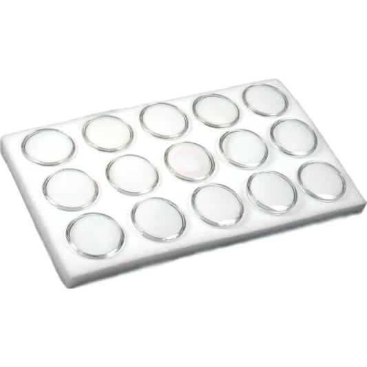 15 Gem Jars Display Tray Insert 1"