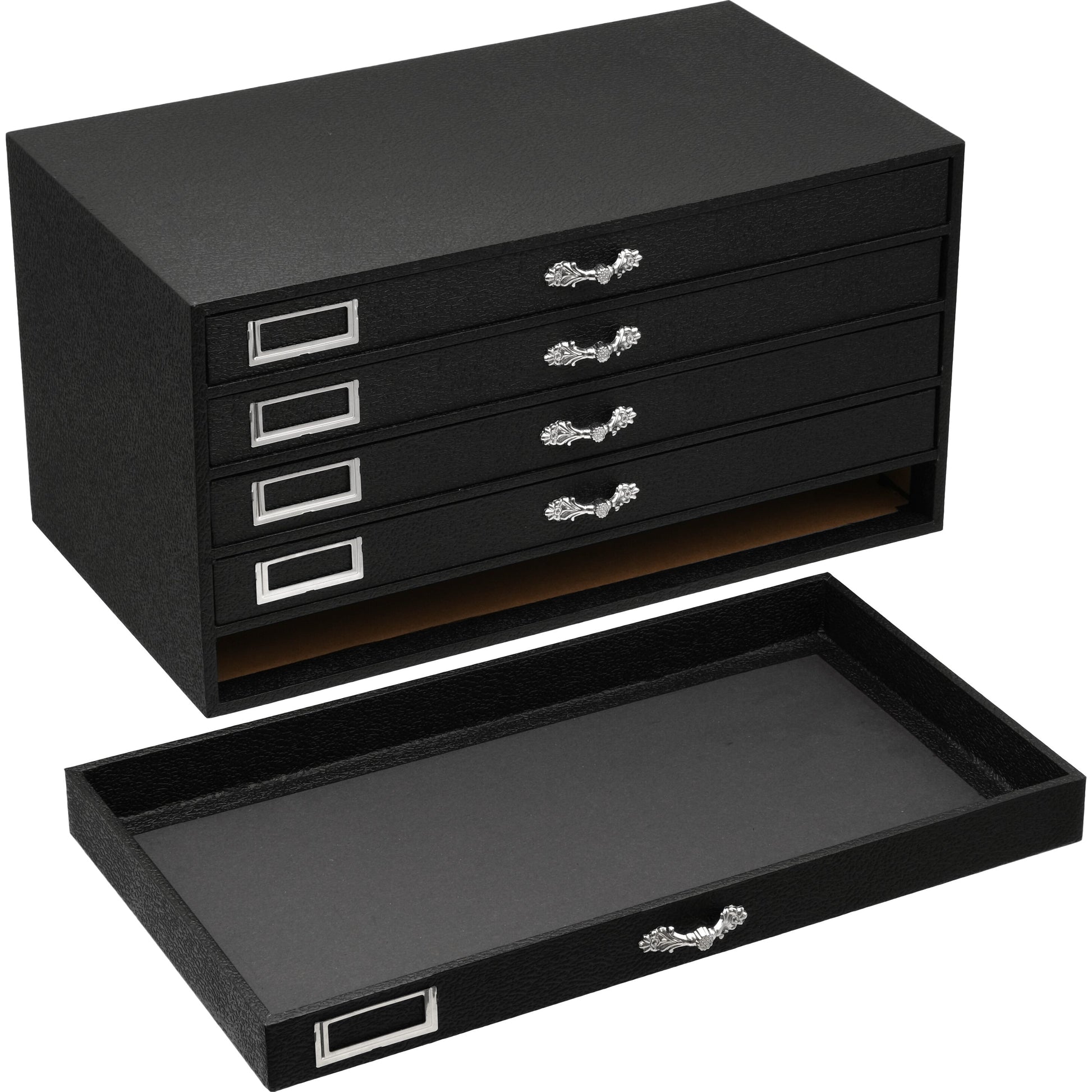 6PCS Black Jewelry Trays Jewelry Box Inserts Jewelry Display