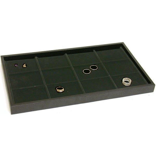 12 Slot Pocket Watch Coin Display Tray Box