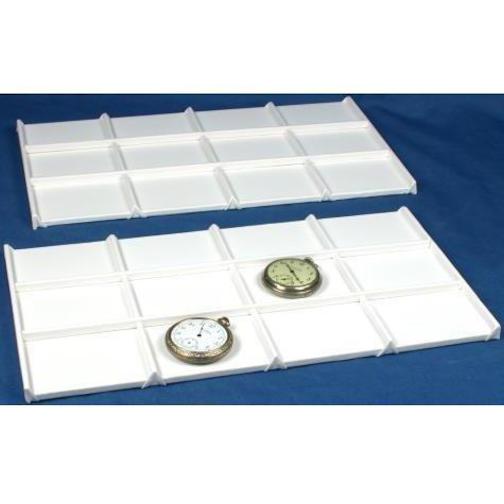 12 Compartment Display Tray Inserts 14 1/8"