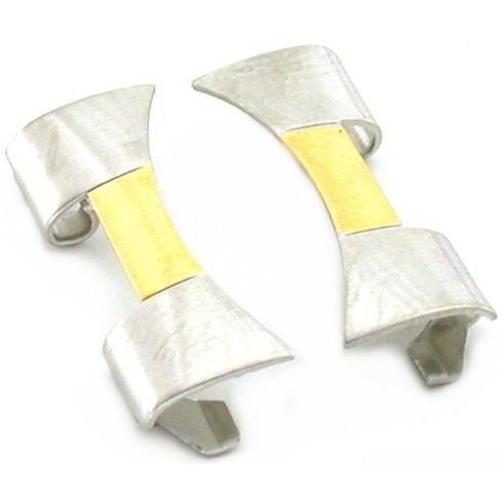 Watch Band Case Ends Two Tone 20mm