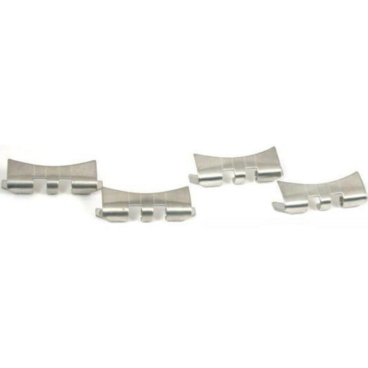 Watch Band Case Ends Stainless Steel 20mm 4Pcs