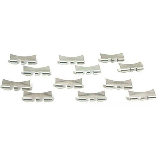 12 Stainless Steel Slit Design Watch Band Link End 20mm