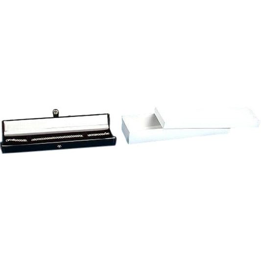 Bracelet & Watch Gift Box Black Faux Leather (Only 1 Box)