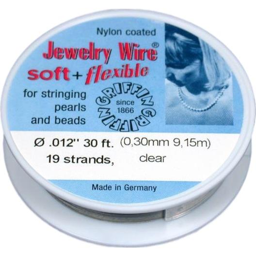 Nylon Coated Jewelry Wire .30mm 9.15M