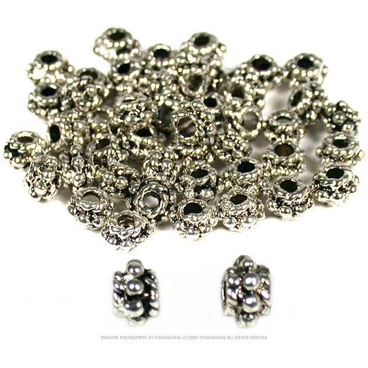 48 Spacer Bali Beads Beading Stringing Craft Bead Parts