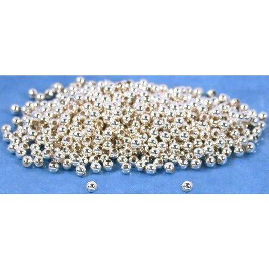 600 Ball Beads Sterling Silver Beading Stringing 2mm