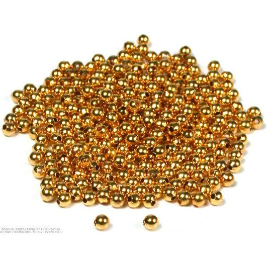 300 Gold Plated Ball Beads Round Stringing Beading 3mm