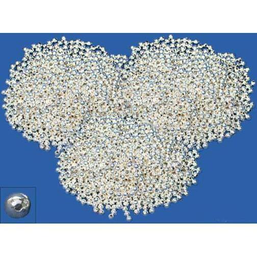 3mm Round Ball Bead Stringing Parts 3000 FindingKing