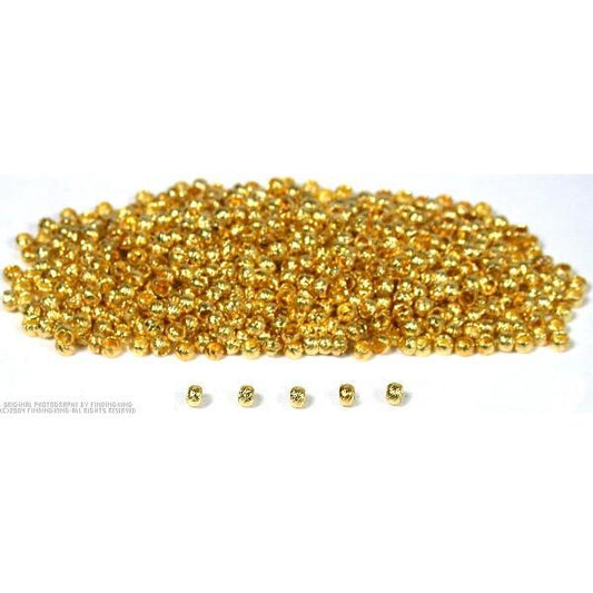 700 Gold Plated Crimp Beads Jewelry Making Parts 2mm x 1mm
