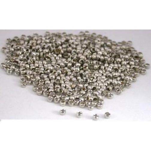 500 Crimp Beads White Spacer Bead Stringing Tubes 2mm