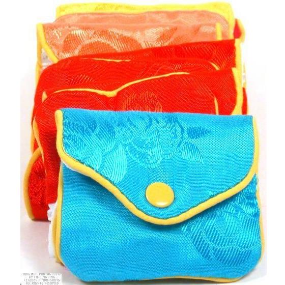 36 Jewelry Chinese Silk Pouches Chain Gift Display 3"