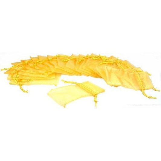 24 Jewelry Pouches Showcase Organza Drawstring Gift Bag