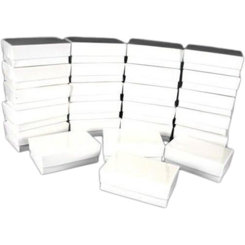 24 Pendant Chain Cotton Gift Box Jewelry Displays
